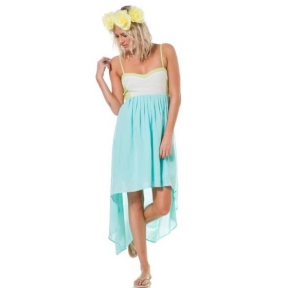 NWOT Billabong Colorblock Highs and Lowz Dress